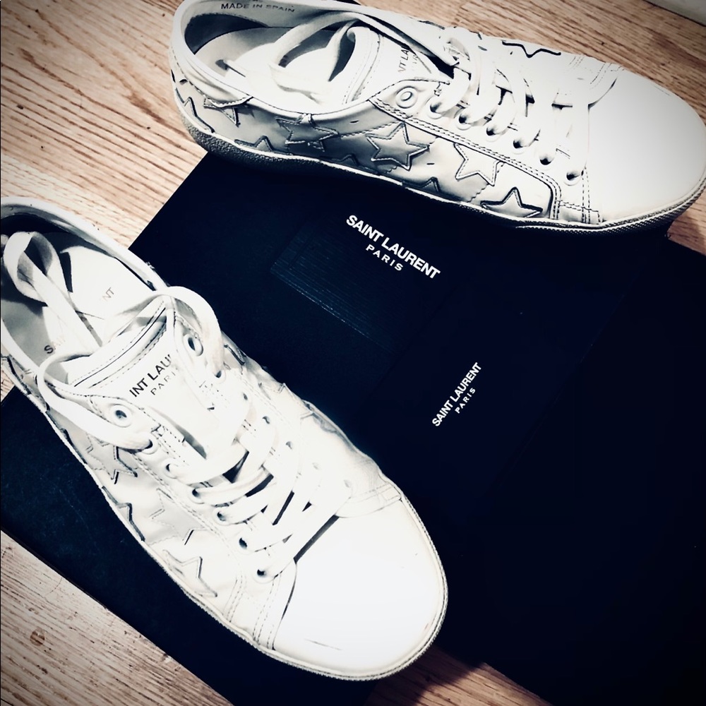 Saint Laurent Court Classic Cali Sneakers - Picture 6 of 11